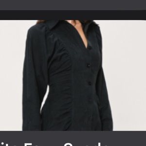 suede dress!! looks similar to second pic! 🖤🖤